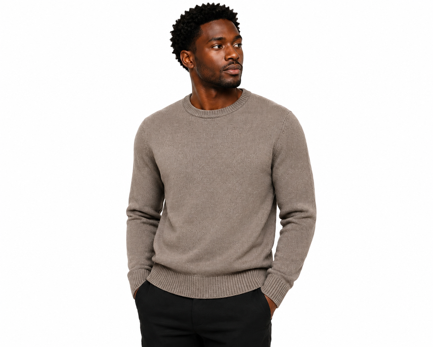 Men’s Earth Tone Baby Alpaca  Sweaters
