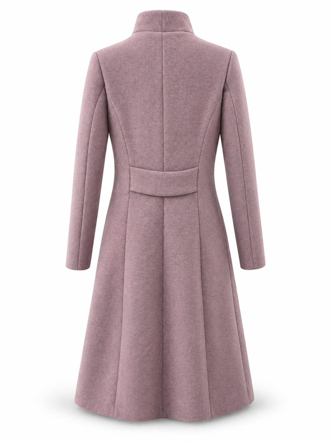 Luxury Salmon Alpaca Coat