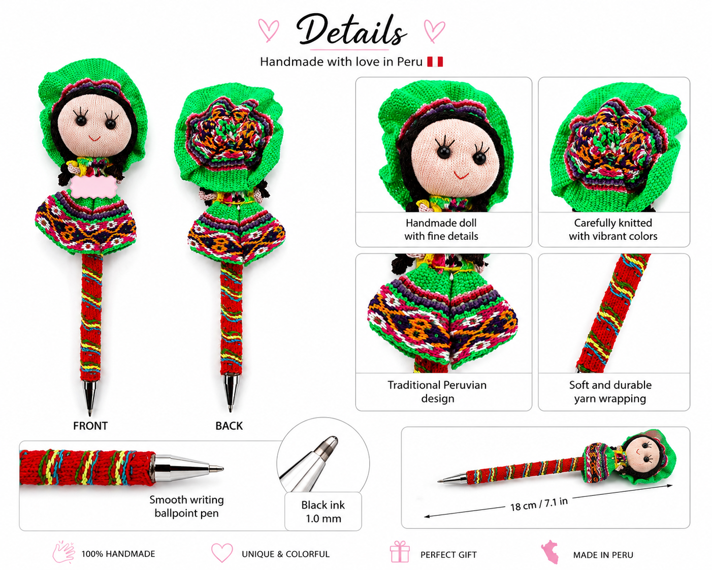 Andean Princess Artisan Pen