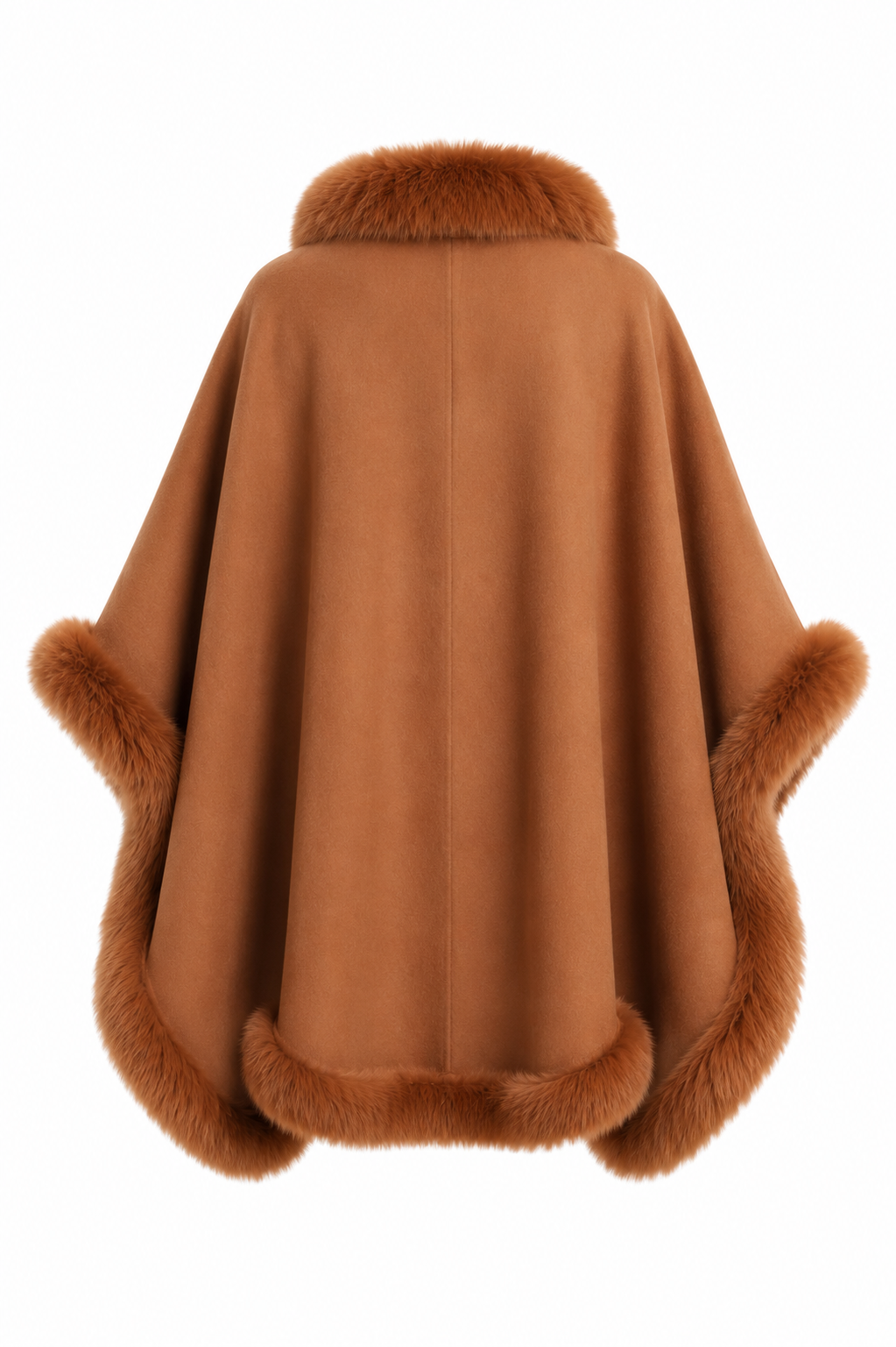 Qori Sumaq Camel Baby Alpaca  Poncho
