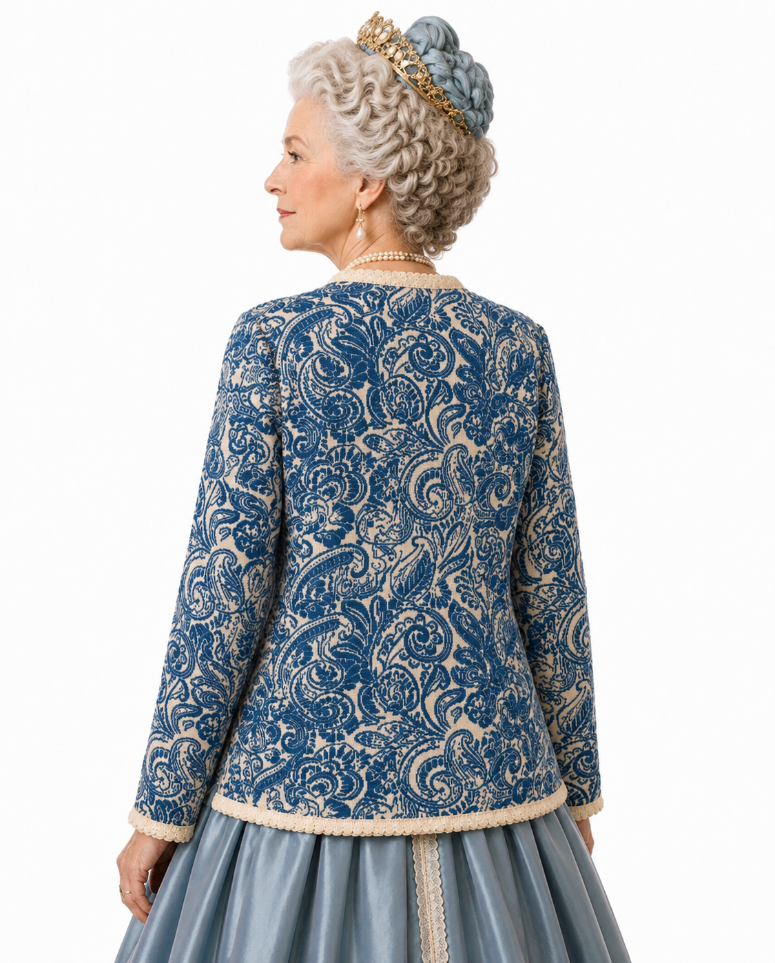 Spiral Designed Woman’s  Sweater