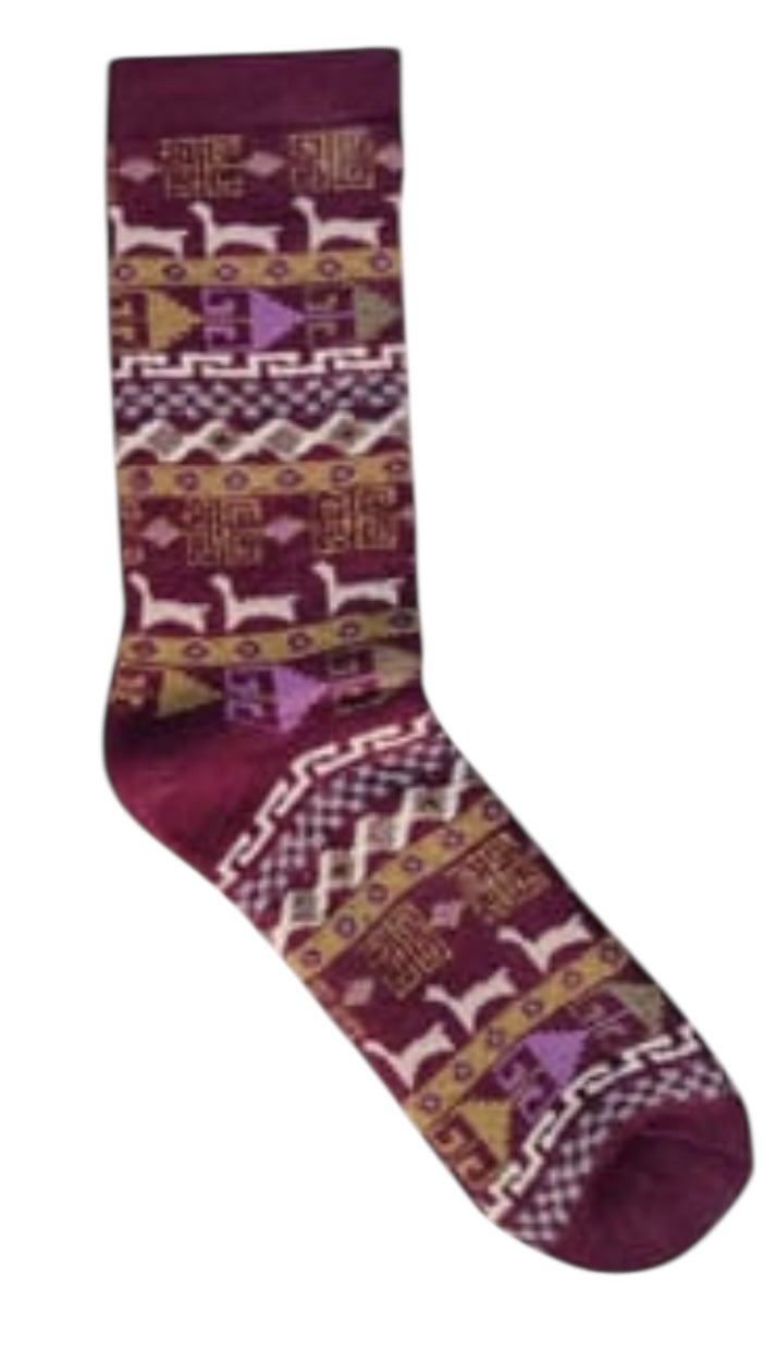 Designed Alpaca Socks                Natural Comfort for Everyday Wear