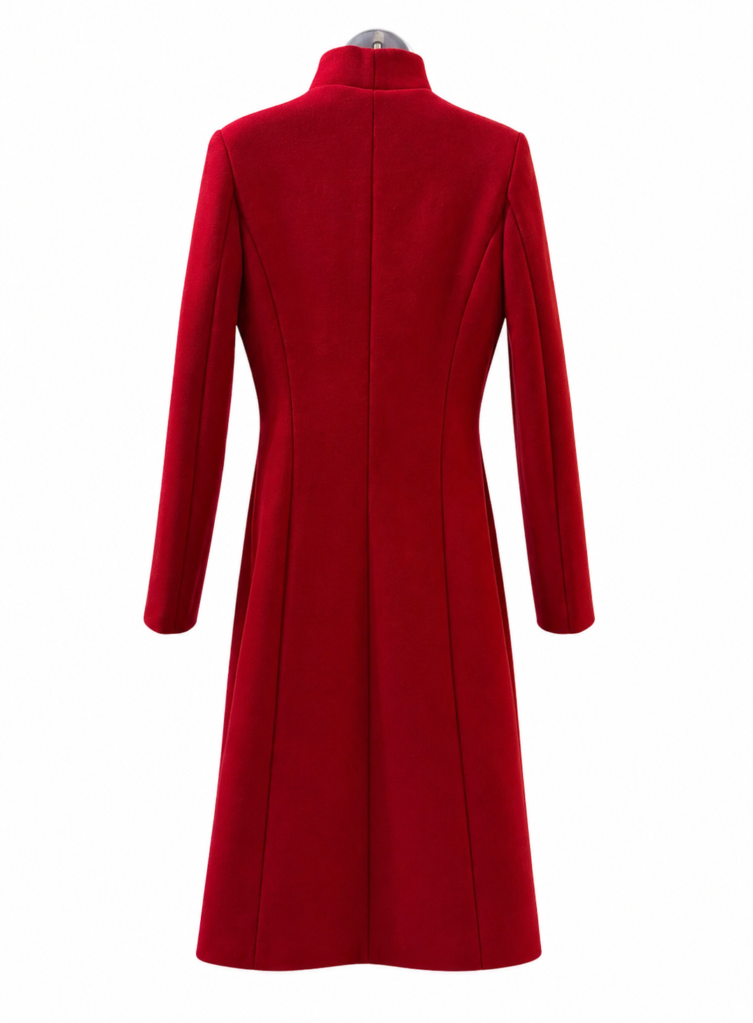Luxury Red Alpaca Coat (Pre-Orders Available)