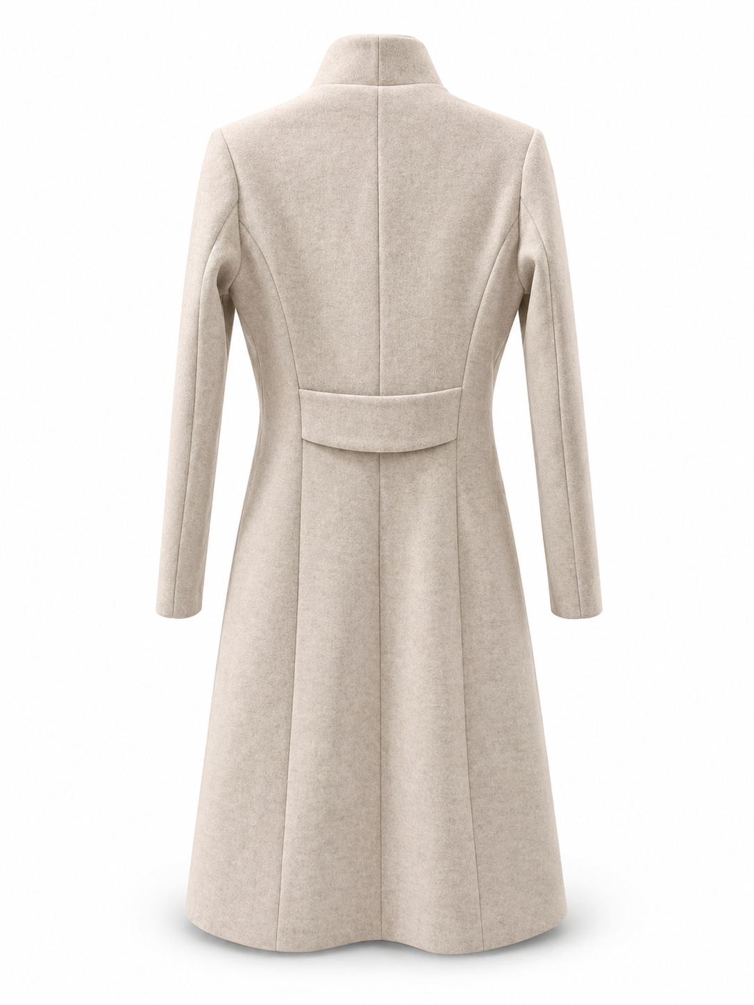 Luxury Beige Alpaca Coat