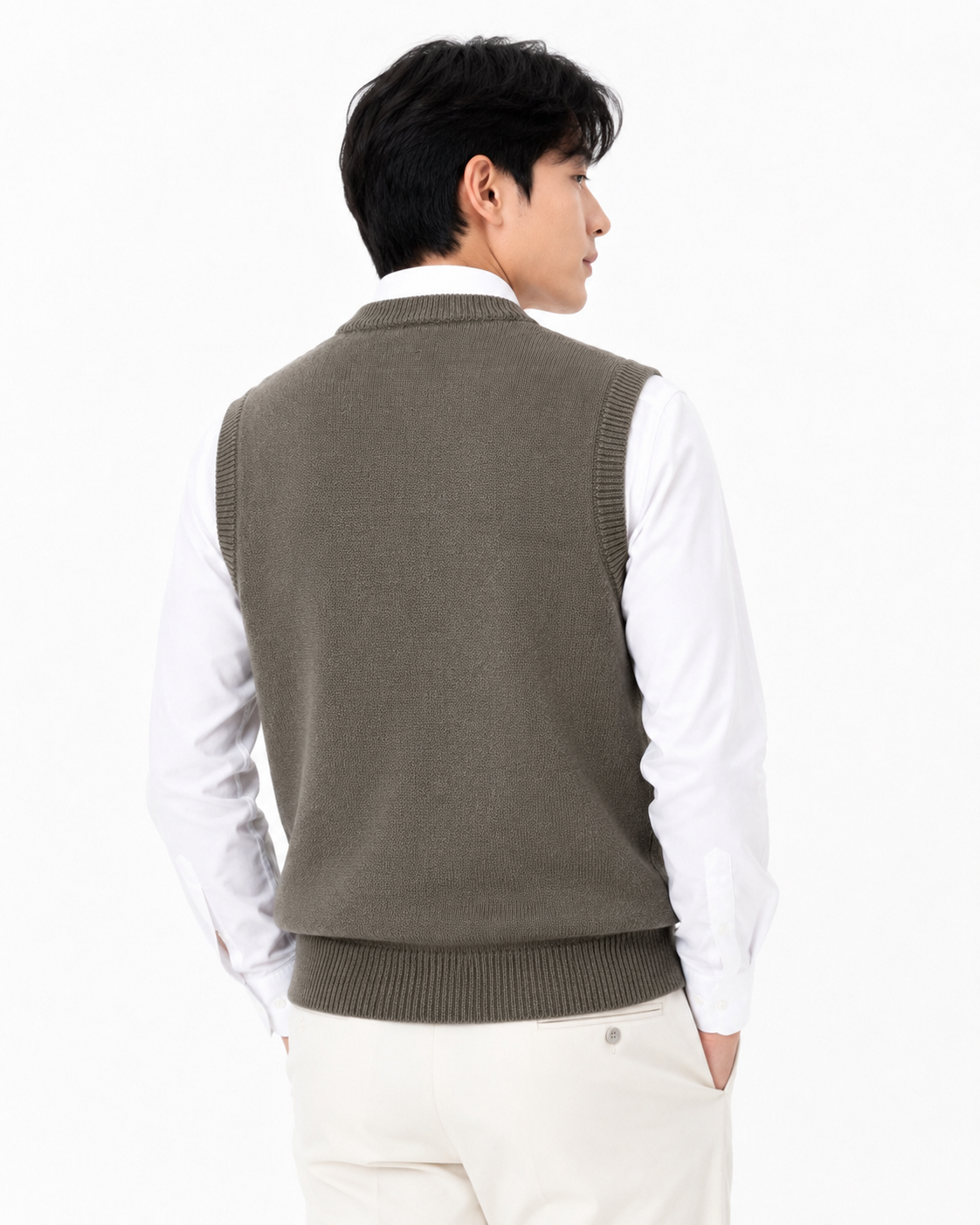 Andes Baby Alpaca Men’s Vest.