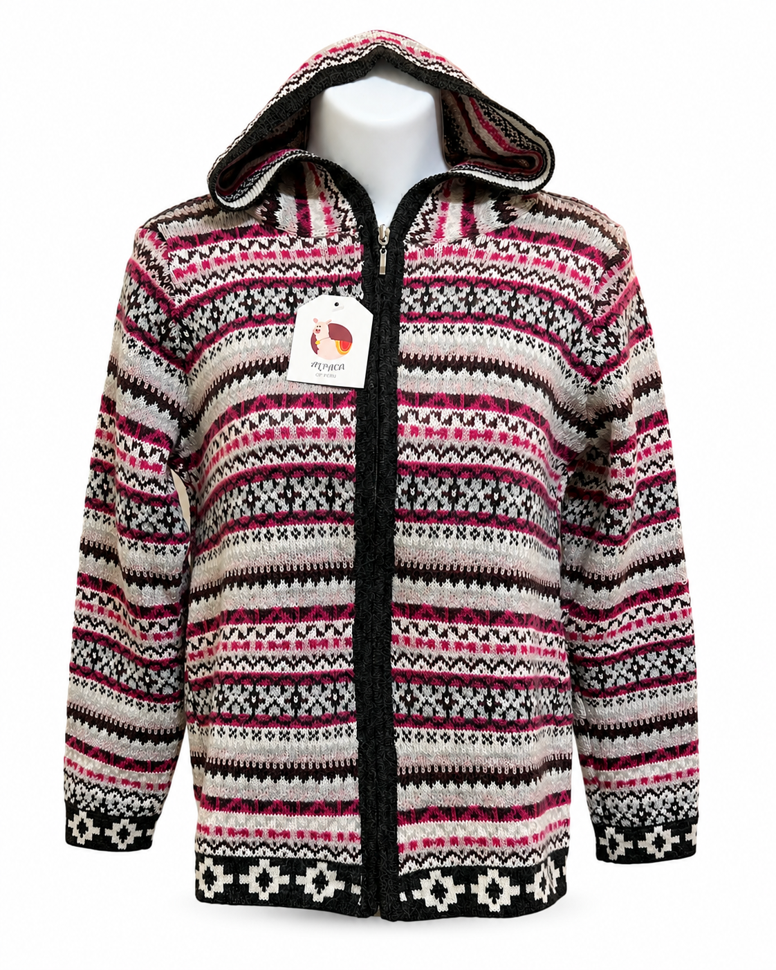 Alpaca  pattern designed sweater
