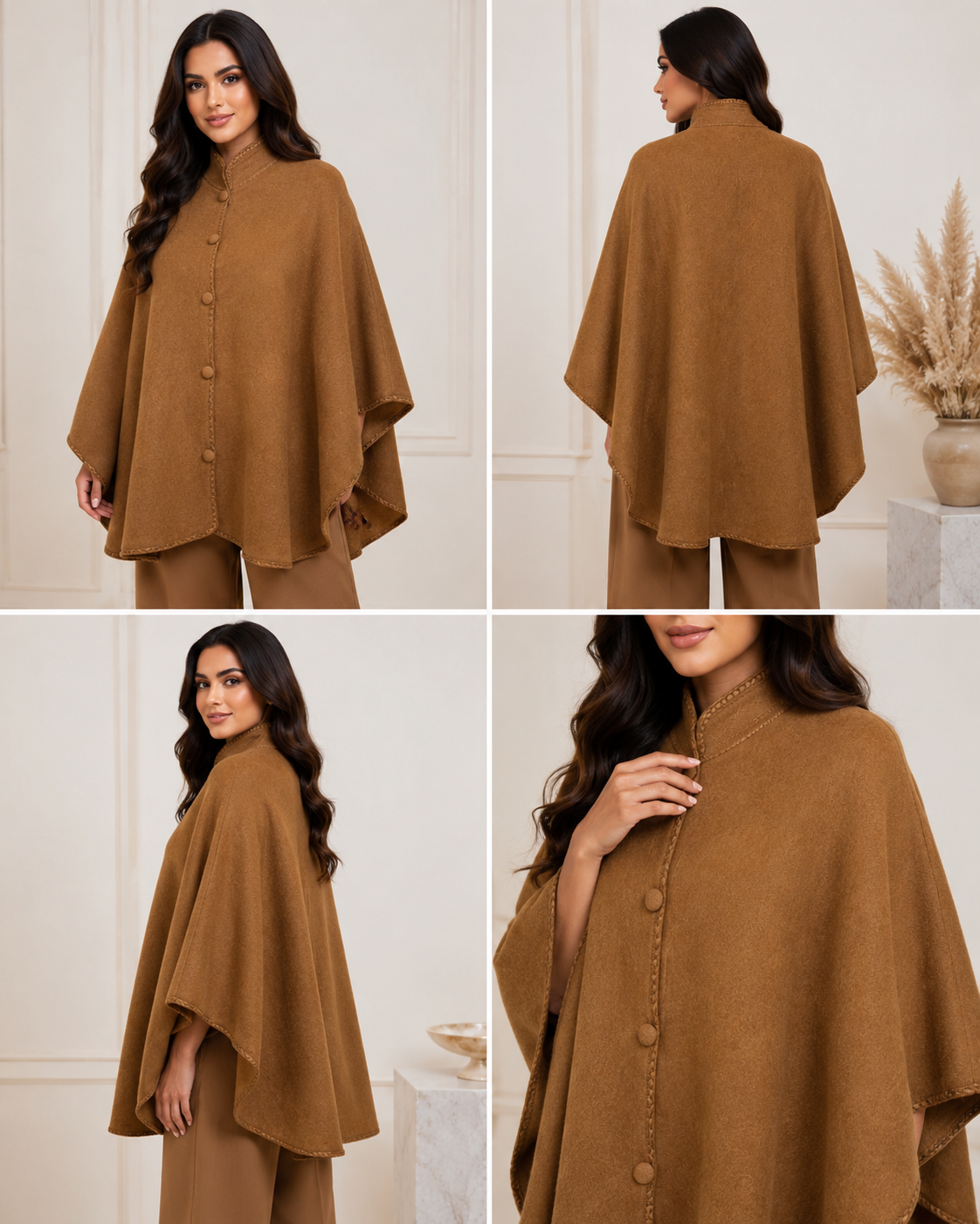 Sumaq Camel Alpaca Poncho