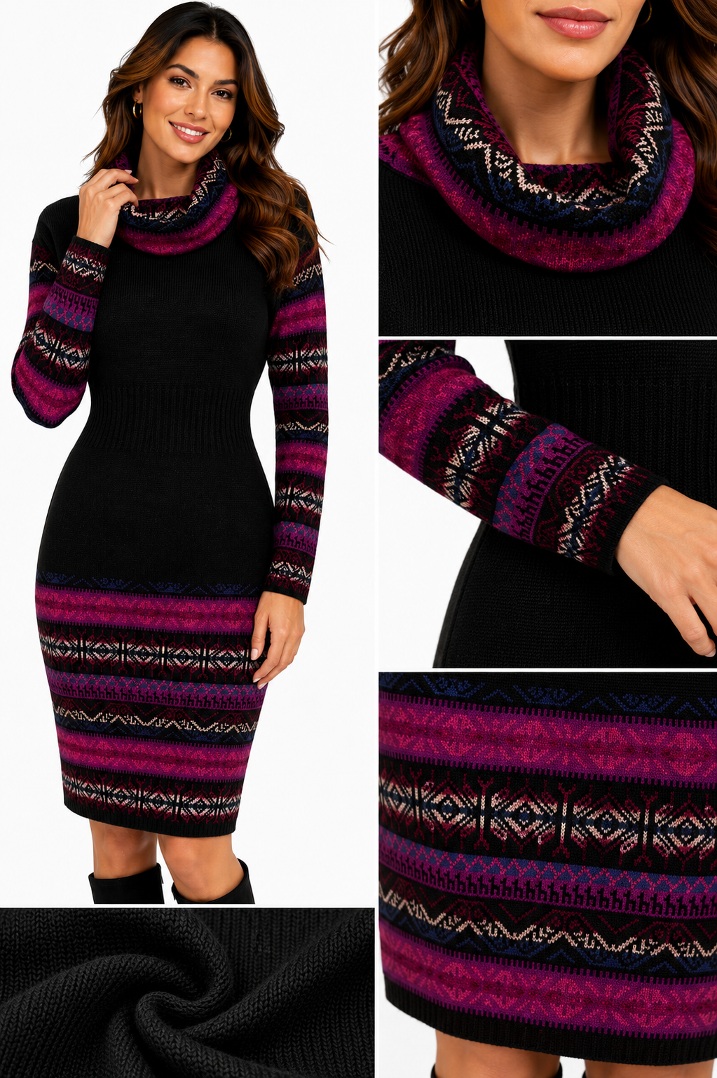 Moonlight Inca Alpaca Dress