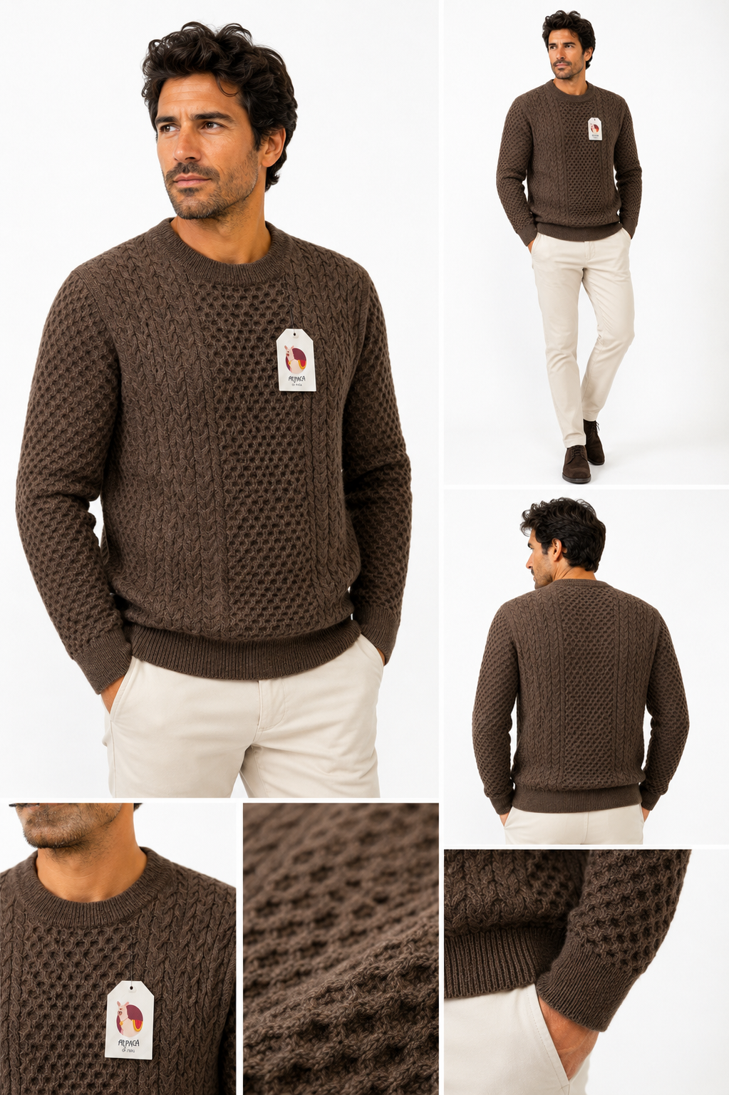 Andes Terra Alpaca Men’s Sweater