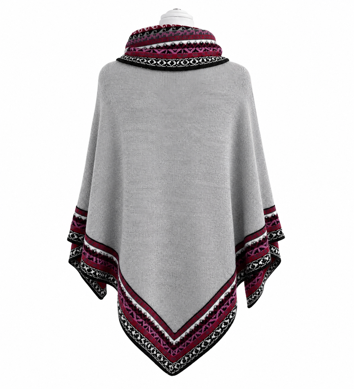 Grace Alpaca Ruana Poncho