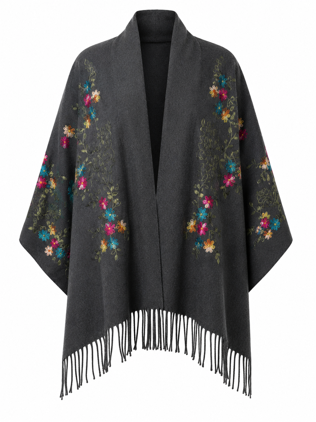 Mystic Floral Cashmere Shawl