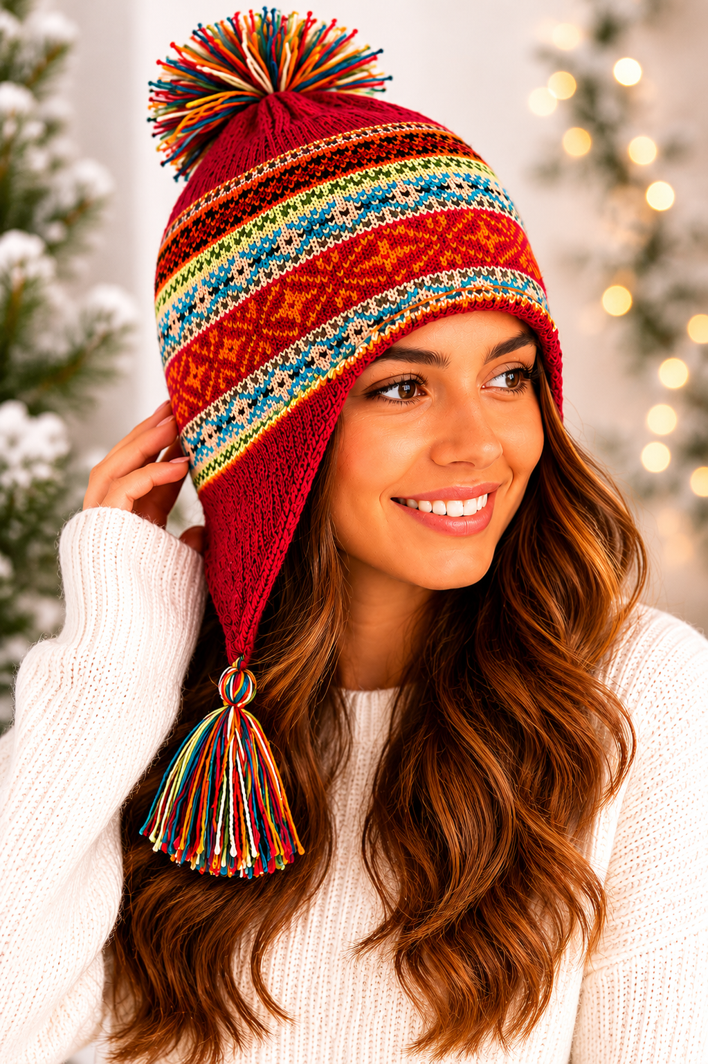 Mountain Soul Alpaca Chullo Hat
