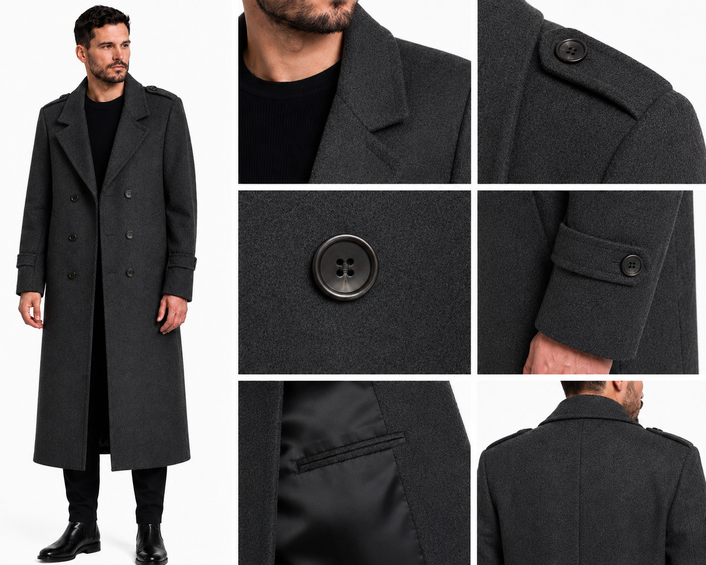 Storm Prestige Men’s Alpaca Coat