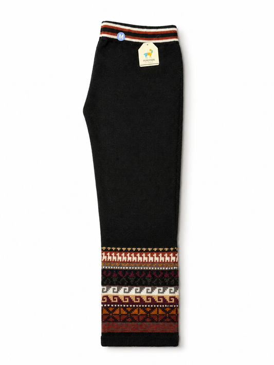 Andean Women’s Alpaca Motion  Leggings Black