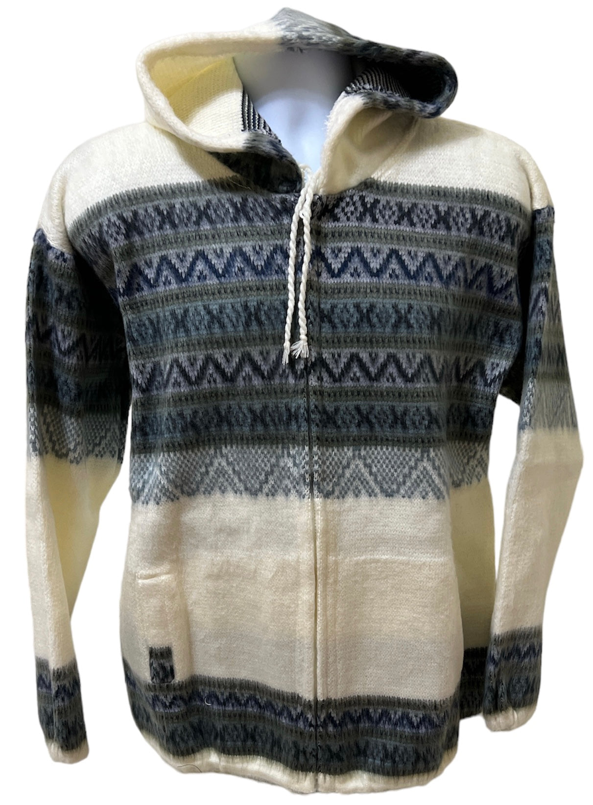 Alpaca White designed sweater/jacket