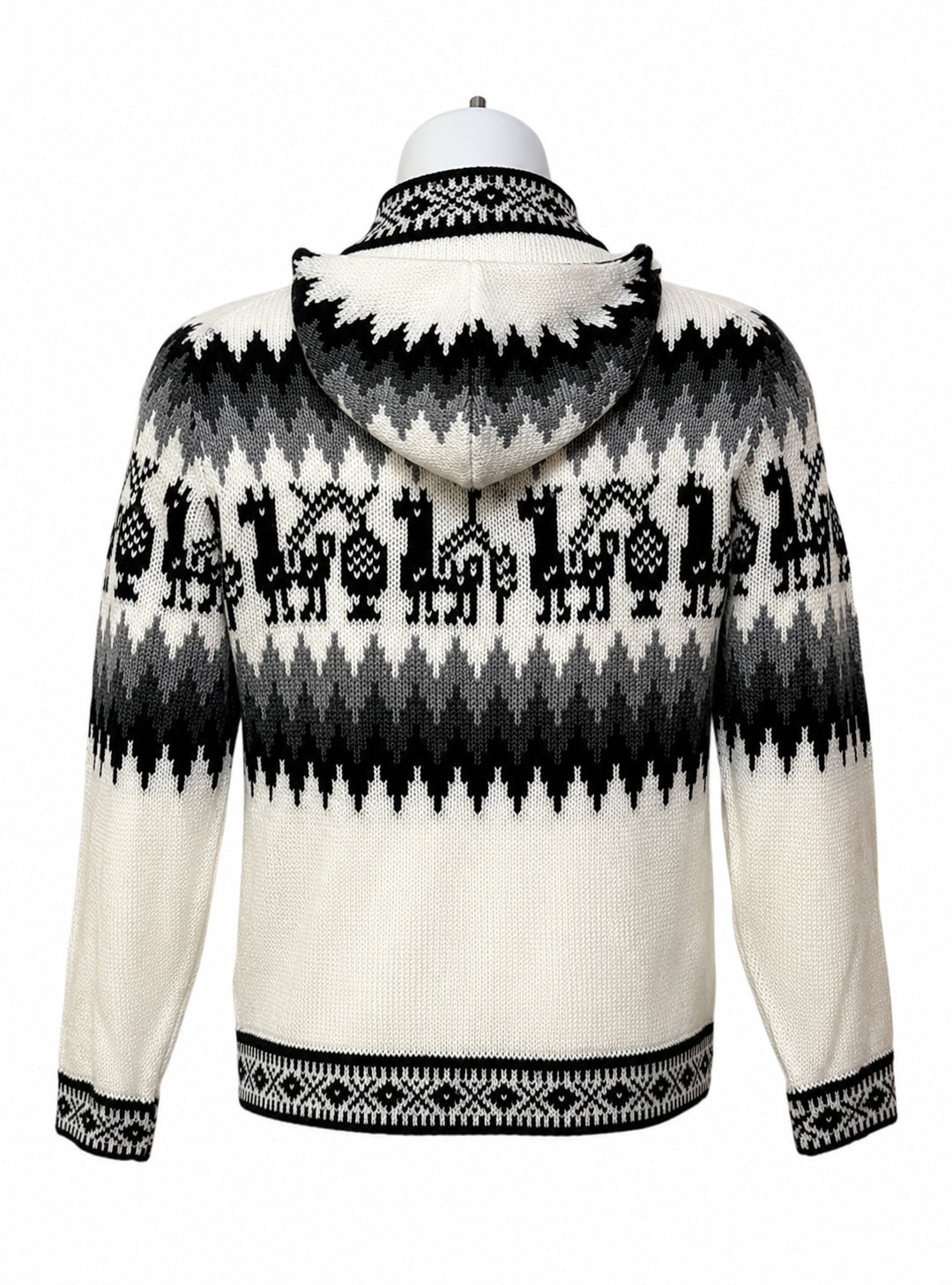 Andean Heritage Alpaca Hooded Sweater – Unisex